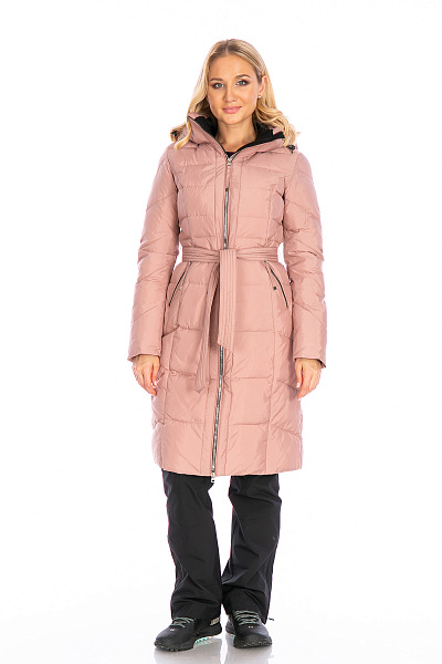 Женский зимний Пуховик Lafor Розовый, 76709