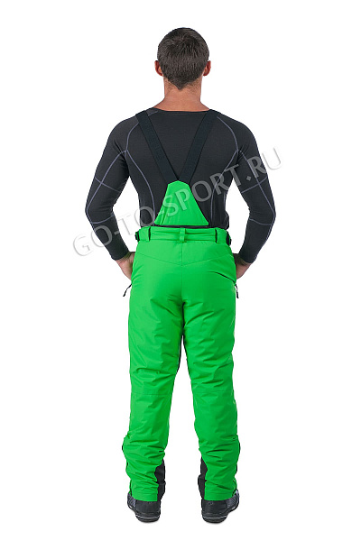Мужские горнолыжные Штаны High Experience Зеленый, 6980101