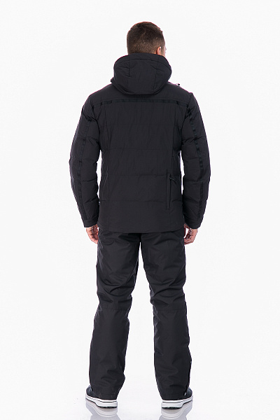 Мужской зимний Пуховик Running River Черный, 827871