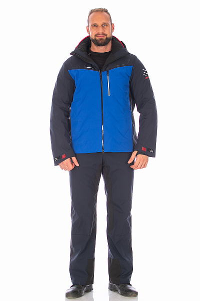 Мужская горнолыжная Куртка WHS Синий, 8783351