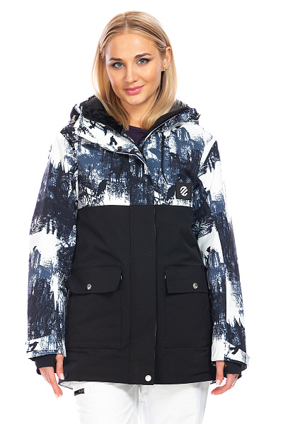 Женская горнолыжная Куртка WHS Белый, 8783334