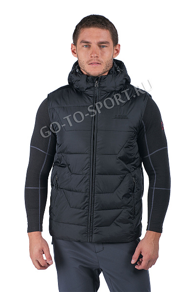 Мужской горнолыжный Жилет High Experience Черный, 6980114