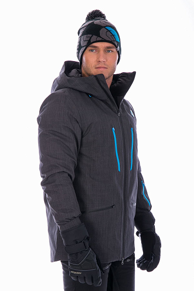 Мужская горнолыжная Куртка WHS Серый, 8783154