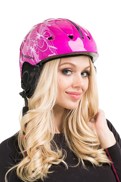 Горнолыжный шлем Moon Малиновый, 77793