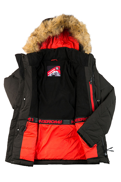 Детская зимняя Куртка WHS Хаки, 8783209