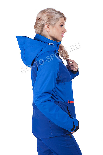 Женская горнолыжная Куртка WHS Синий, 878350