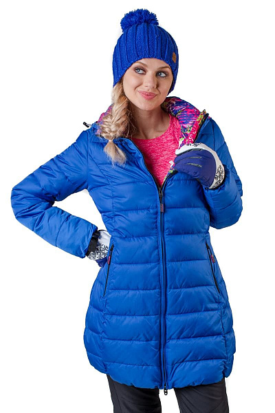 Женский зимний Пуховик WHS Синий, 878365