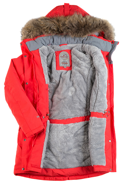 Женская зимняя Парка Freever Коралловый, 70691