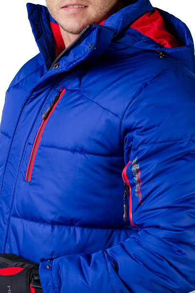 Мужская горнолыжная Куртка WHS Синий, 878368