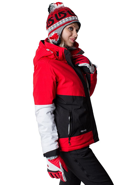 Женская горнолыжная Куртка Lanlaka Красный, 76751