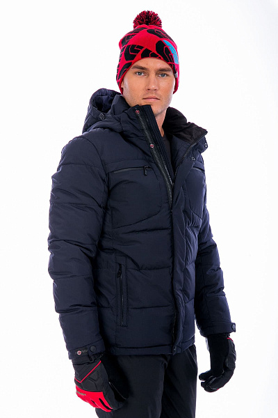 Мужской зимний Пуховик WHS Синий, 8783131
