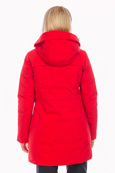 Женская зимняя Парка Lafor Красный, 767039