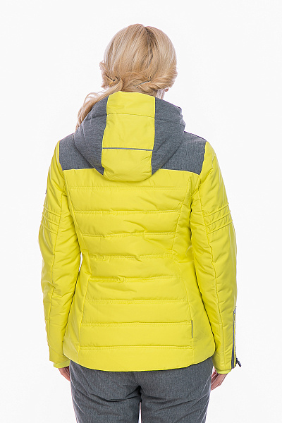 Женская горнолыжная Куртка WHS Желтый, 8783247