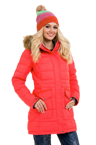 Женская зимняя Парка High Experience Коралловый, 6980176