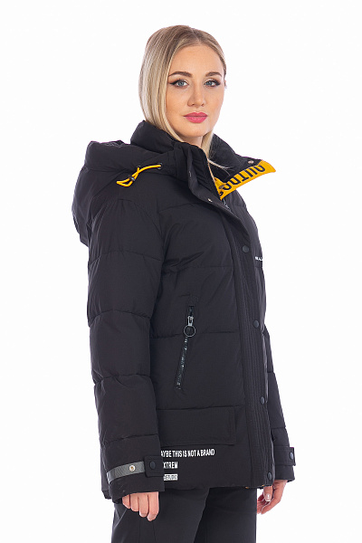 Женский зимний Костюм WHS Черный, 8783395K1