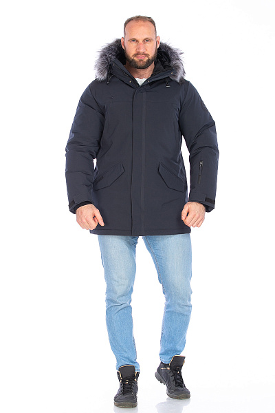 Парка Tisentele Темно-синий, 847624