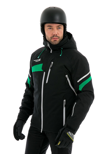 Мужская горнолыжная Куртка Running River Черный, 82782