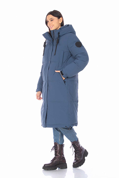 Пуховик FREE COVER Синий, 70672