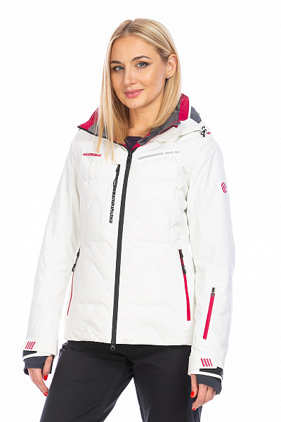 Женская горнолыжная Куртка WHS Белый, 8783340