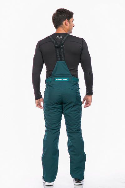 Мужские горнолыжные Штаны Running River Зеленый, 827832