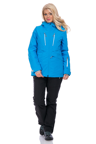 Женская горнолыжная Куртка WHS Голубой, 8783233