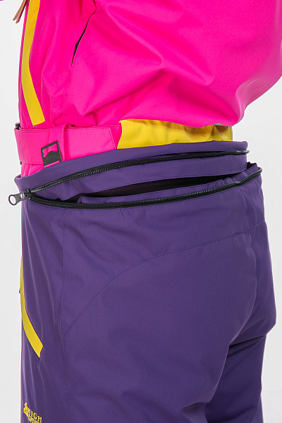 Женский горнолыжный Комбинезон High Experience Малиновый, 6980373