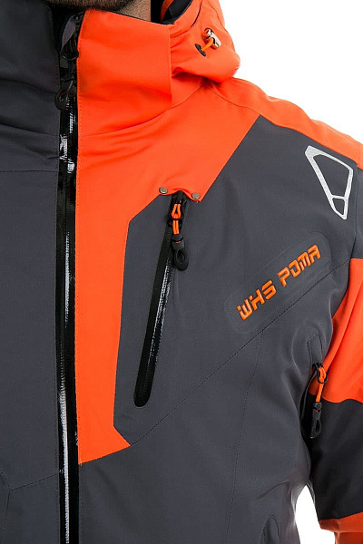 Мужская горнолыжная Куртка WHS Серый, 8783107