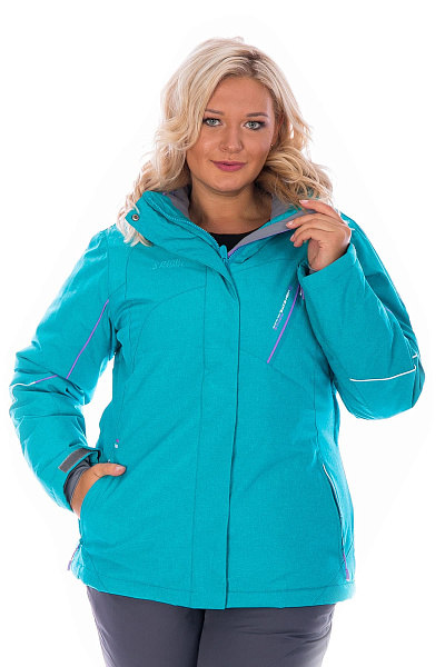 Женский горнолыжный Костюм High Experience Бирюзовый, 6980271K1