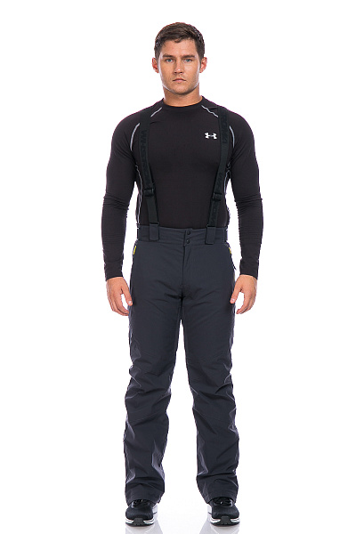 Мужские горнолыжные Штаны WHS Темно-серый, 8783253