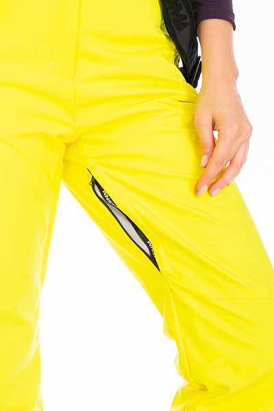 Женские горнолыжные Штаны WHS Желтый, 8783316