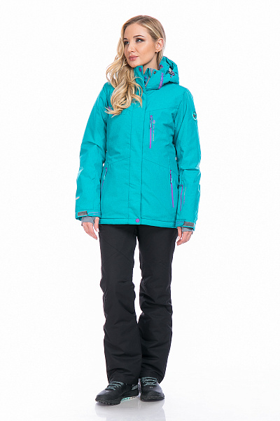 Женский горнолыжный Костюм High Experience Бирюзовый, 6980372K1