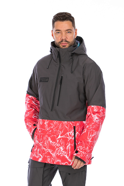 Мужская горнолыжная Куртка Running River Серый, 8278128
