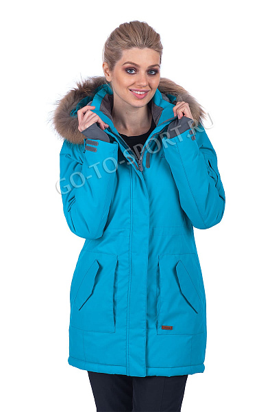 Женская зимняя Парка High Experience Голубой, 6980137