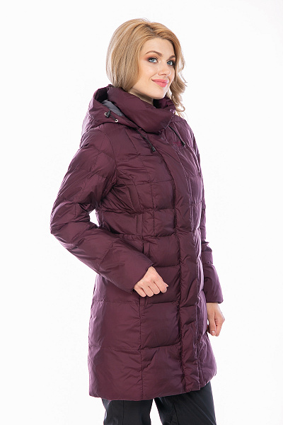 Женский зимний Пуховик Running River Фиолетовый, 8278115