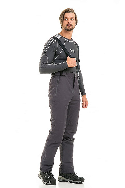 Мужские горнолыжные Штаны High Experience Серый, 6980190