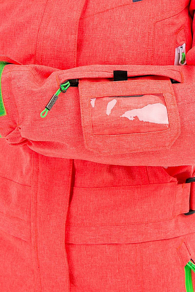 Женский горнолыжный Комбинезон Snow Headquarter Коралловый, 838111