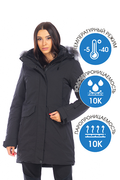 Парка Tisentele Черный, 847628