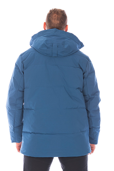 Мужской зимний Пуховик WHS Серо-синий, 8783346