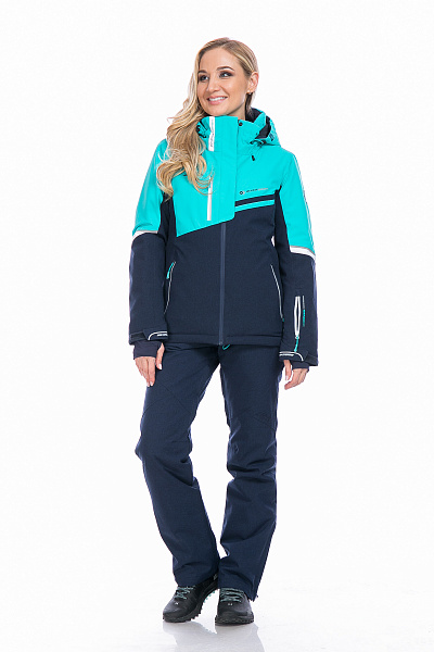 Женский горнолыжный Костюм High Experience Бирюзовый, 6980310K1