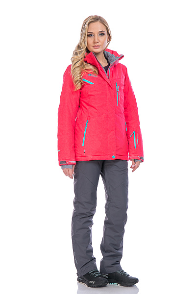 Женский горнолыжный Костюм High Experience Малиновый, 6980372K2