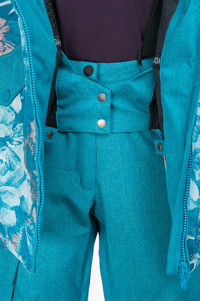 Женская горнолыжная Куртка High Experience Бирюзовый, 6980368