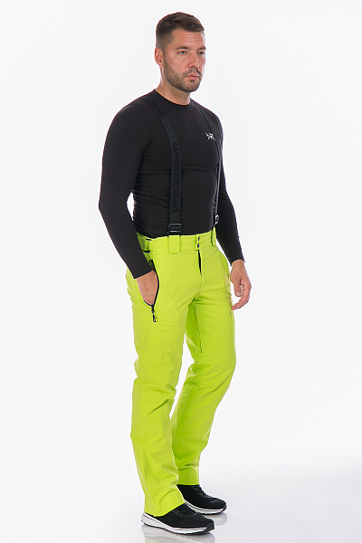 Мужские горнолыжные Штаны WHS Салатовый, 8783189