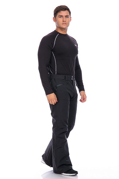 Мужские горнолыжные Штаны Running River Черный, 827881