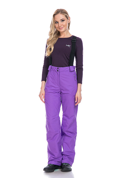 Женские горнолыжные Штаны High Experience Фиолетовый, 6980397