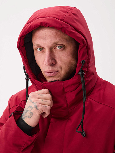 Парка Forcelab Бордовый, 7066225