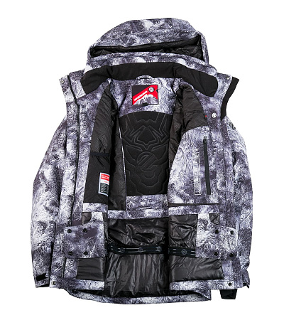 Женская горнолыжная Куртка WHS Темно-серый, 8783152