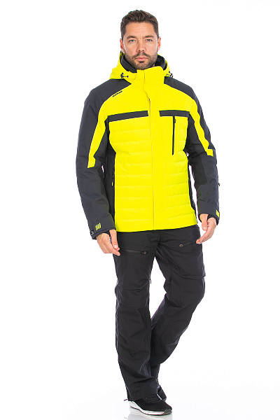 Мужской горнолыжный Костюм WHS Желтый, 8783363K1