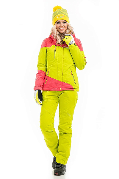 Женский горнолыжный Костюм High Experience Салатовый, 6980196K2