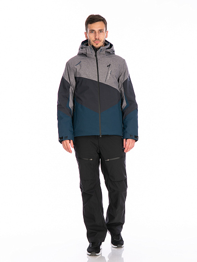 Мужская горнолыжная Куртка WHS Серо-синий, 8783312