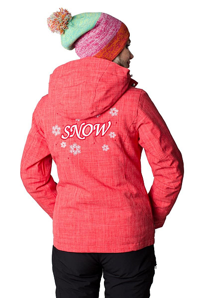 Женская горнолыжная Куртка Bujiwu Коралловый, 66872